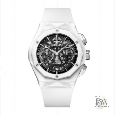Classic Fusion Aerofusion Chronograph Orlinski Ceramic White 45mm