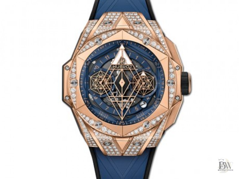 Hublot Big Bang Unico 45mm Sang Bleu II King Gold