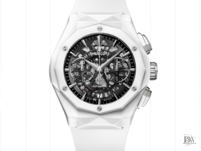 Classic Fusion Aerofusion Chronograph Orlinski Ceramic White 45mm